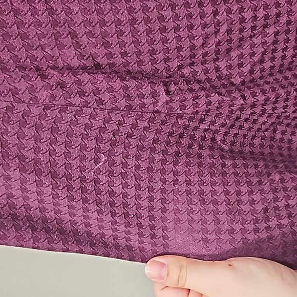 Purple jacquard maxi dress - Picture 5 of 7